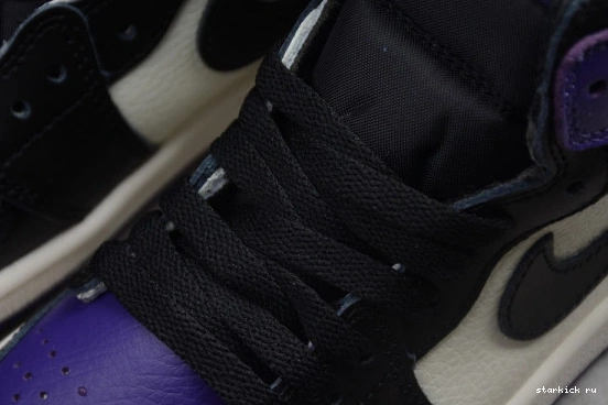 High 1 Jordan Retro Purple' OG  555088-501 555088-501 Kid Kids Air 'Court 0511